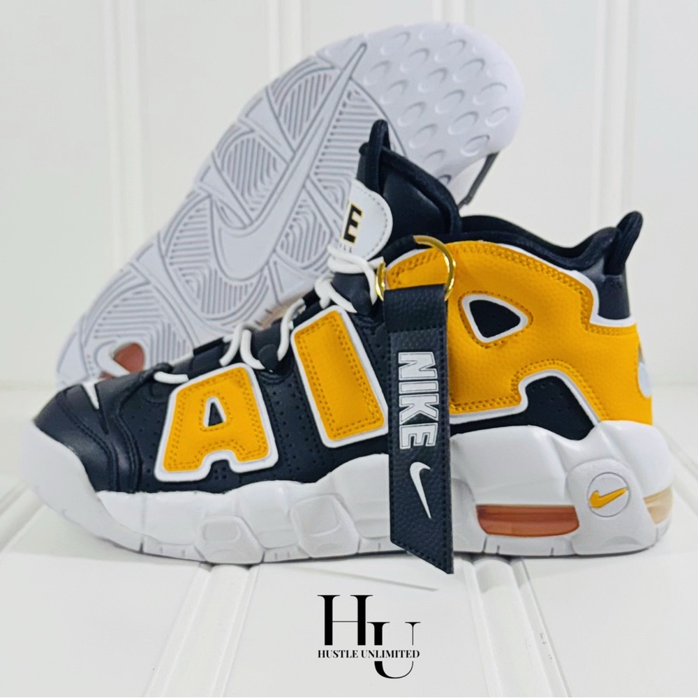 Nike Air More Uptempo GS ‘Be True To School’ Basketball Sneakers Youth Size 6
